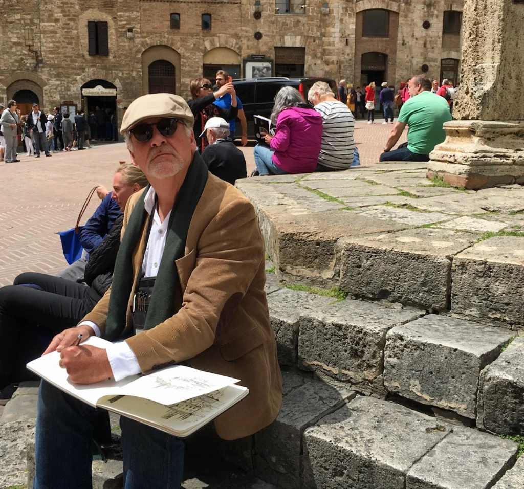 SKETCHING ON LOCATION