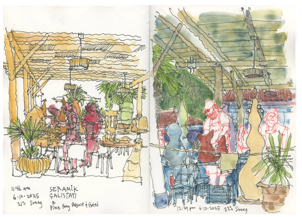 Seramik Calistayi Pine Bay