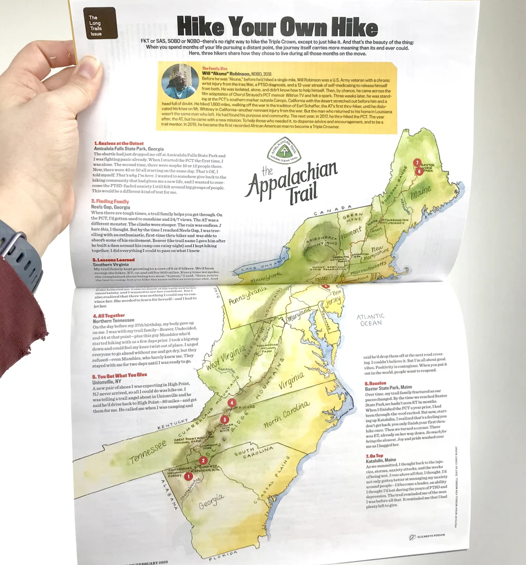 Elizabeth Person - Appalachian Trail