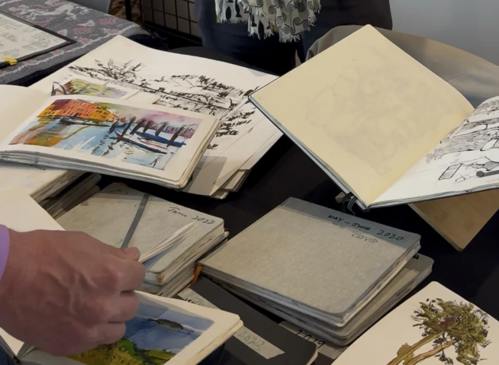 Alex Hollmann's sketchbooks