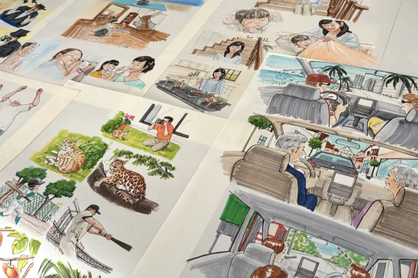 story board illustrations